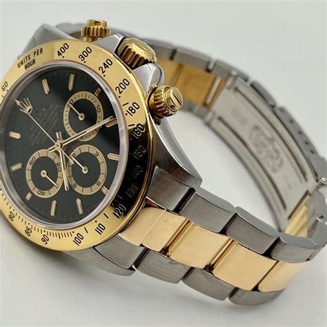 rolex daytona acciaio e oro movimento zenith|daytona zenith 16520.